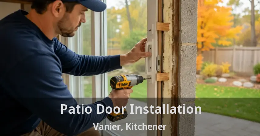 Patio Door Installation Vanier, Kitchener - ON