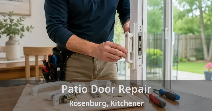 Patio Door Repair Rosenburg, Kitchener - ON