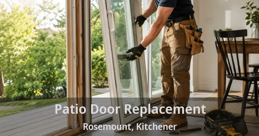 Patio Door Replacement Rosemount, Kitchener - ON