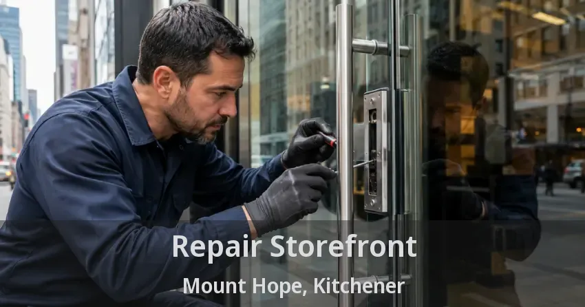 Repair Storefront Mount Hope, Kitchener - ON