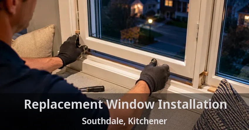 Replacement Window Installation Southdale, Kitchener - ON
