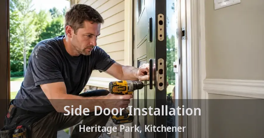 Side Door Installation Heritage Park, Kitchener - ON
