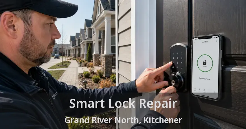 Smart Lock Repair Grand River North, Kitchener - ON