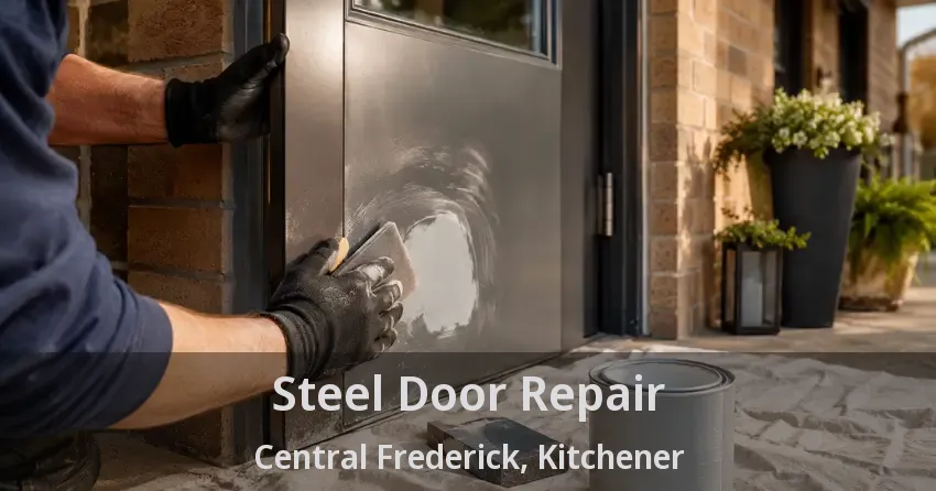 Steel Door Repair Central Frederick, Kitchener - ON