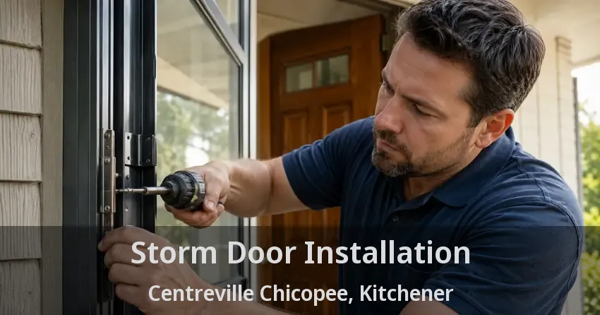 Storm Door Installation Centreville Chicopee, Kitchener - ON