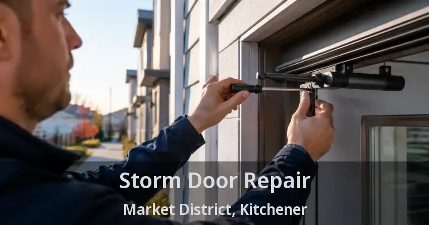 Storm Door Repair Market District, Kitchener - ON