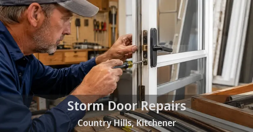 Storm Door Repairs Country Hills, Kitchener - ON
