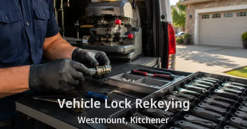 Vehicle Lock Rekeying Westmount, Kitchener - ON