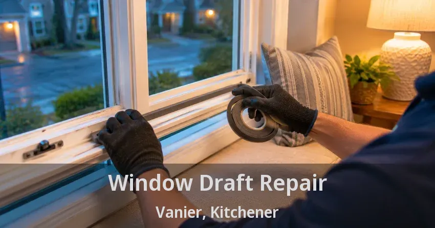 Window Draft Repair Vanier, Kitchener - ON