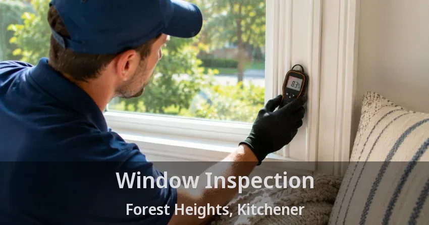 Window Inspection Forest Heights, Kitchener - ON