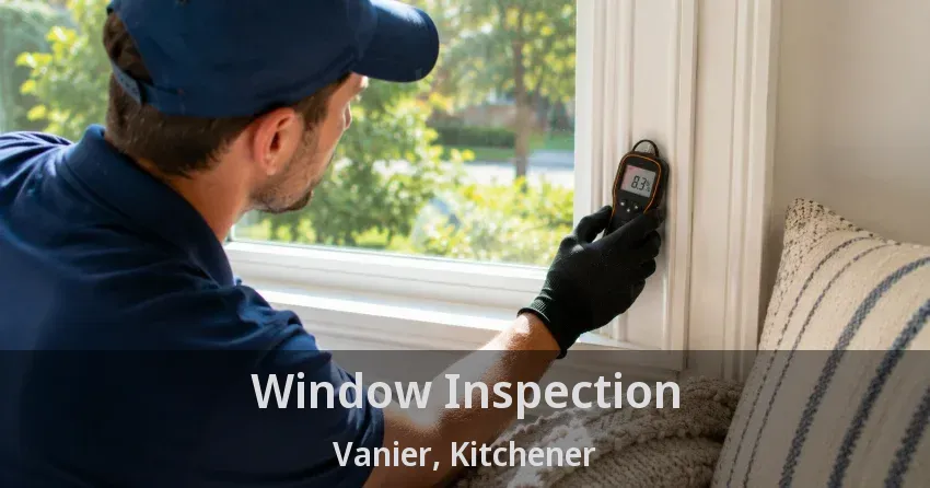 Window Inspection Vanier, Kitchener - ON