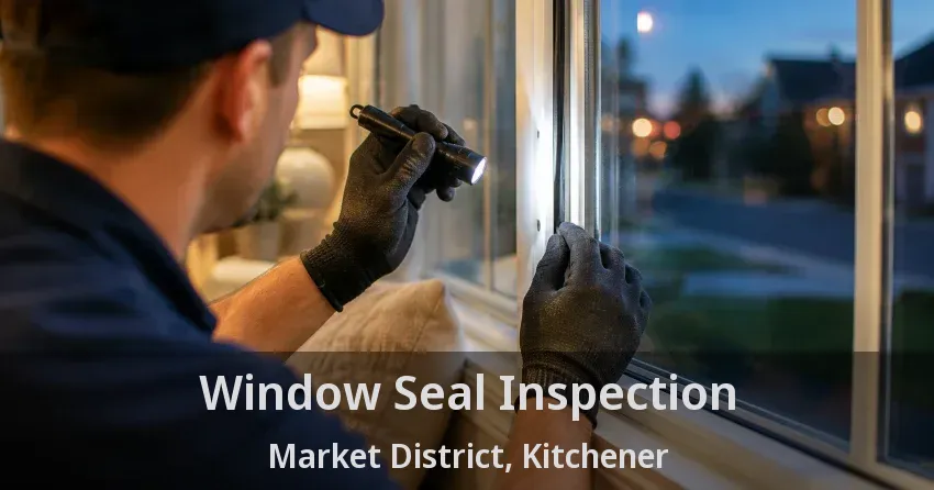 Window Seal Inspection Market District, Kitchener - ON