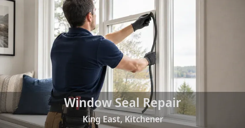 Window Seal Repair King East, Kitchener - ON