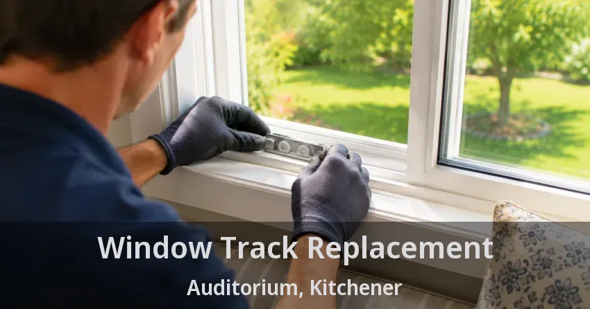 Window Track Replacement Auditorium, Kitchener - ON