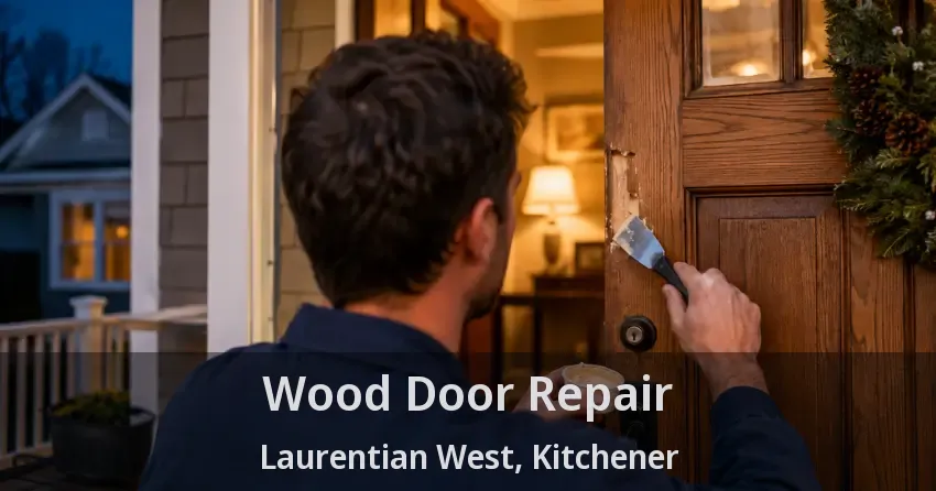 Wood Door Repair Laurentian West, Kitchener - ON