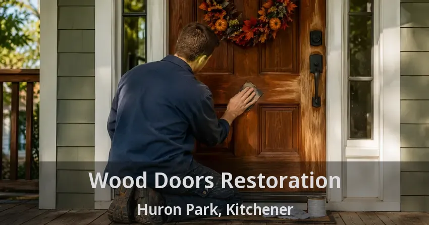Wood Doors Restoration Huron Park, Kitchener - ON