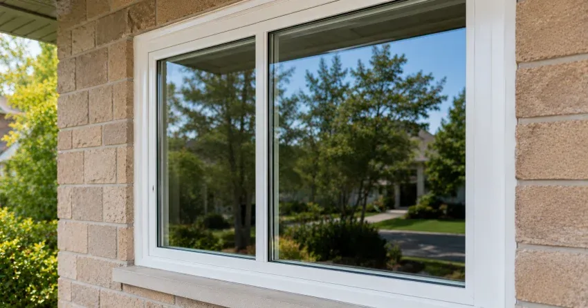 technician installing new insulated glass unit in window frame in Southdale, Kitchener