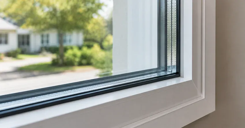 technician replacing window weatherstripping in Vanier, Kitchener home