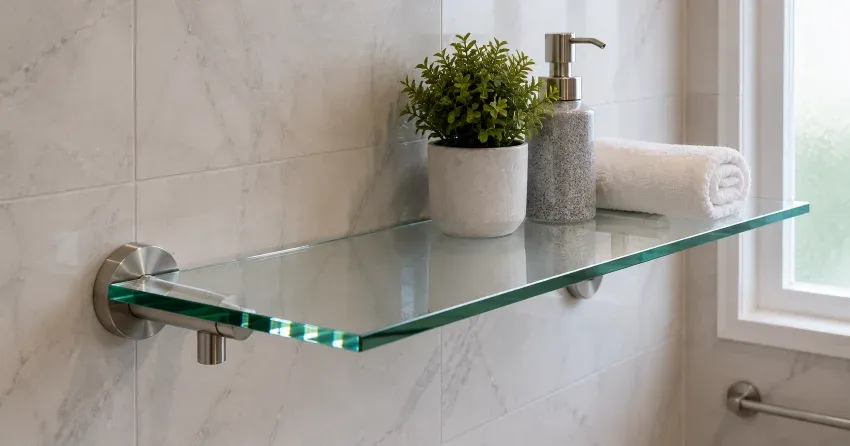custom cut glass tabletop measured for exact fit Kitchener