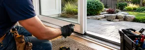 Sliding Door Fix KW Hospital, Kitchener
