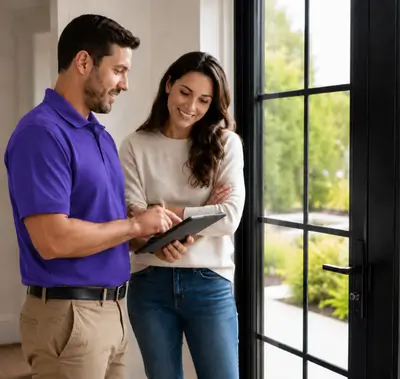 Bright living space with new windows by Windows & Doors Kitchener